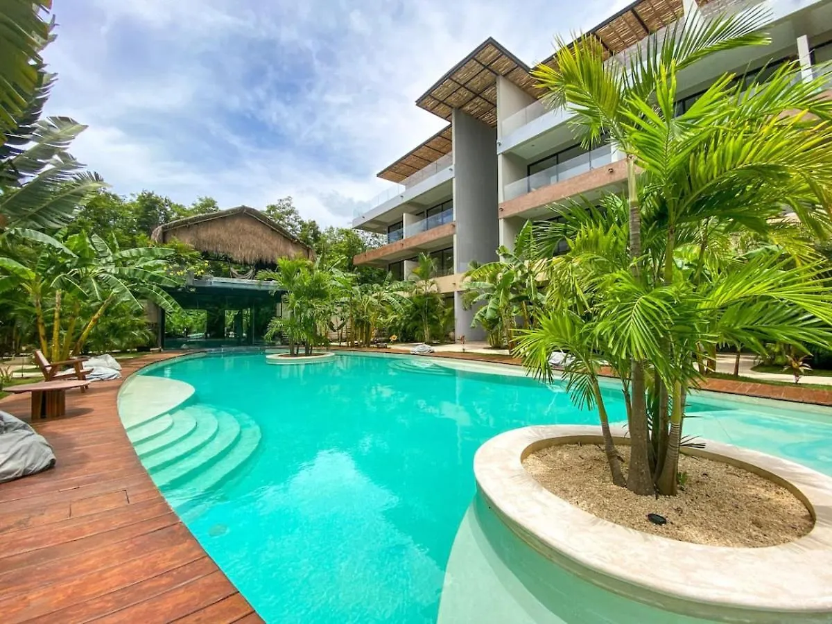 Spacious 1Br Home With Priv Pool Gym Garden Downtown Tulum Apartment