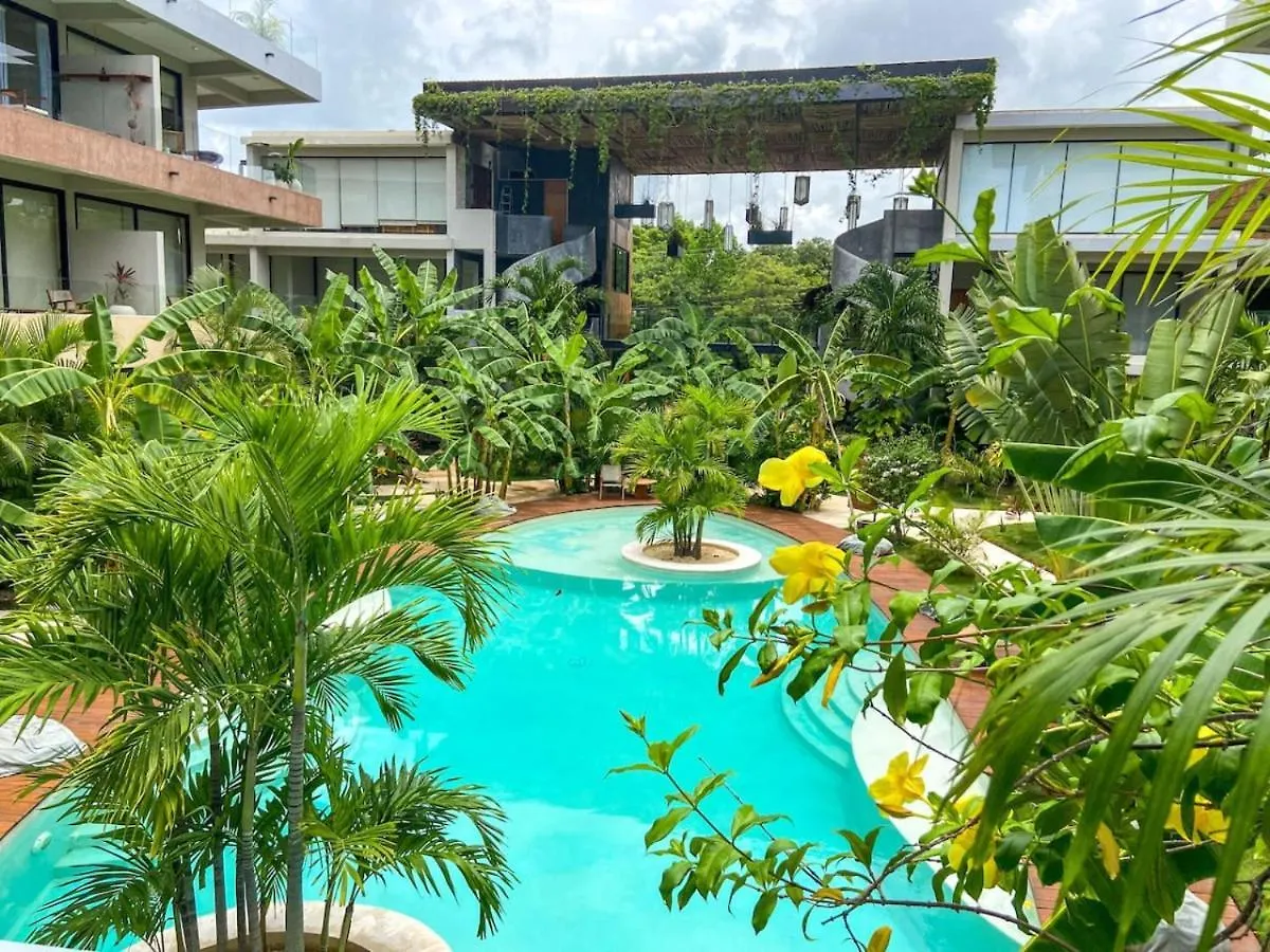 Spacious 1Br Home With Priv Pool Gym Garden Downtown Tulum 0*,