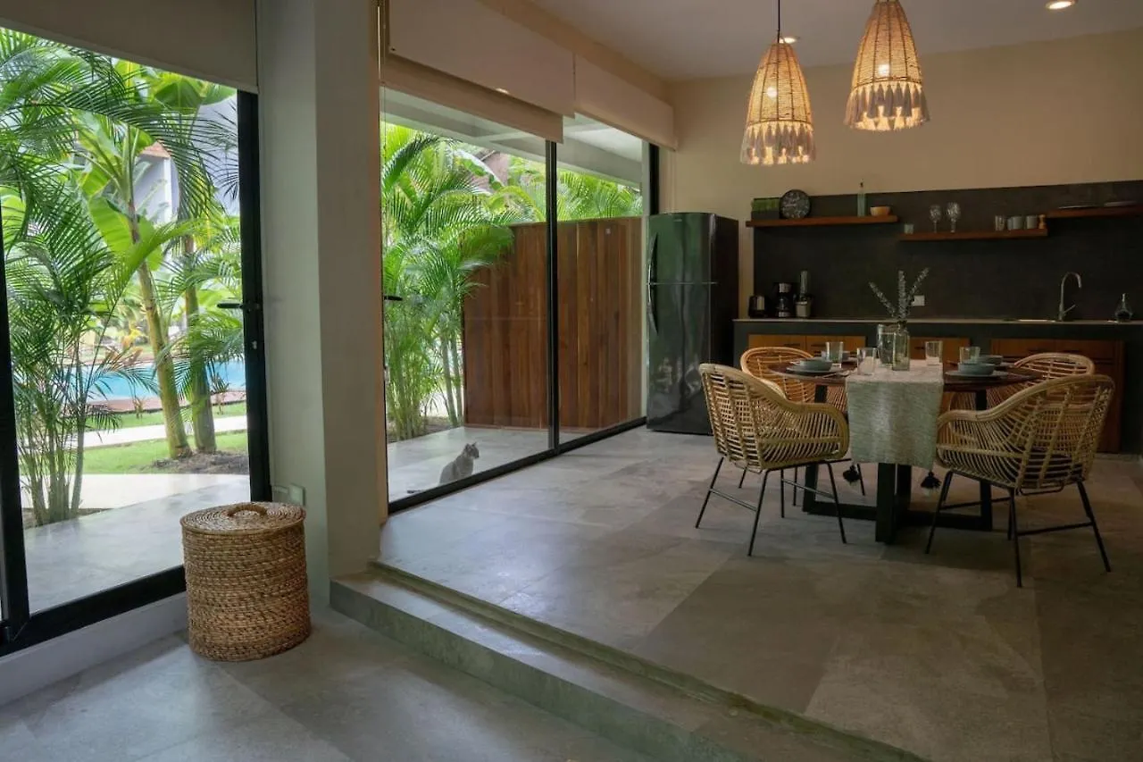 Apartment Spacious 1Br Home With Priv Pool Gym Garden Downtown Tulum