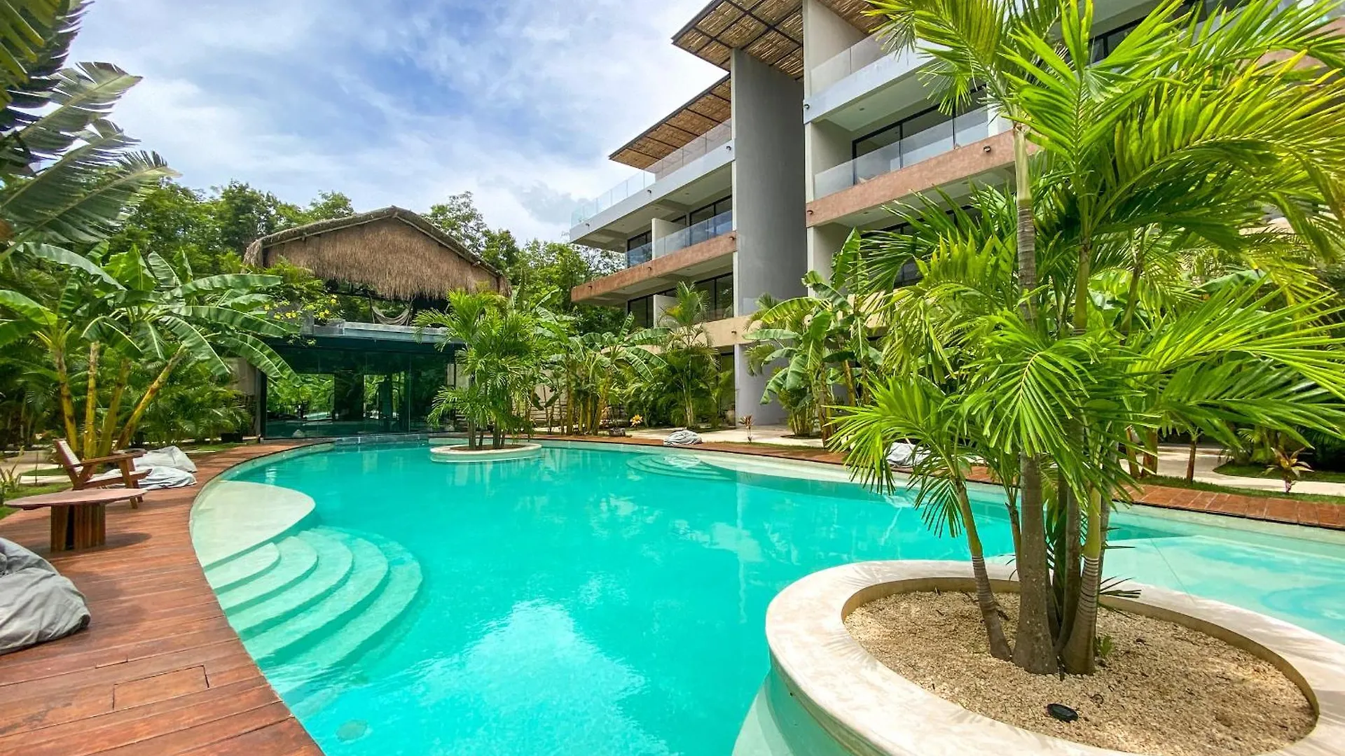 Spacious 1Br Home With Priv Pool Gym Garden Downtown Tulum 0*,